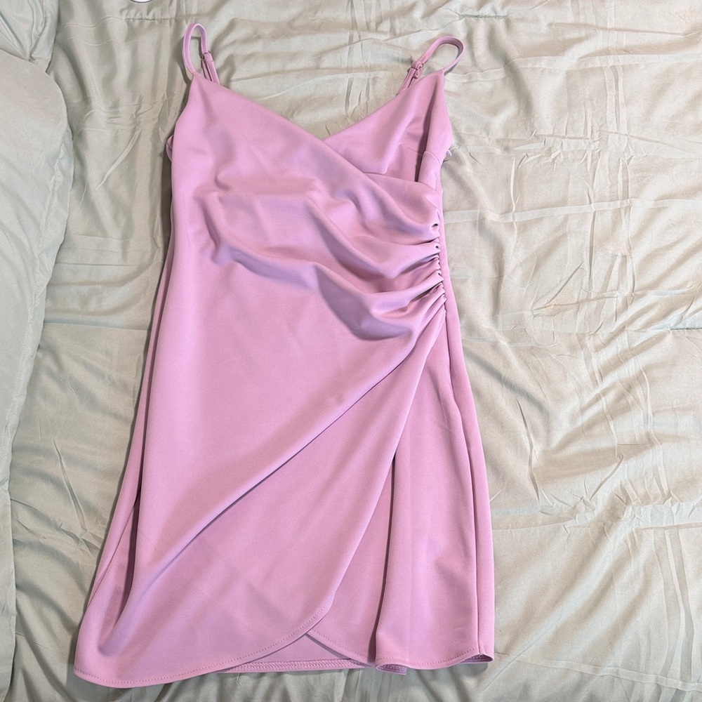 Elegant Lavender Slip Dress